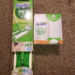 Swiffer Sweeper Febreeze Kit and Gain Refill Lot